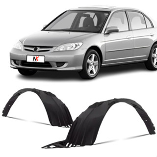 Par/UN Parabarro Dianteiro Civic 2004 2005 2006 ASA URUBU MORCEGAO FORRO RODA BATE PEDRA CASCA OVO PROTETOR LAMA em Oferta na Shopee