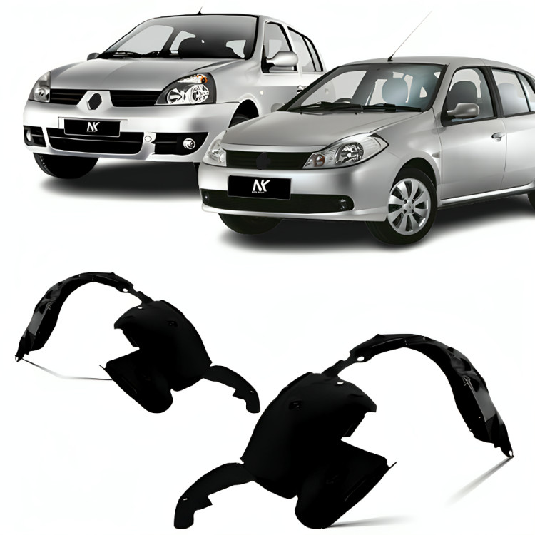 Par Parabarro Dianteiro Clio 2003 Á 2016 Symbol 2009 Á 2013