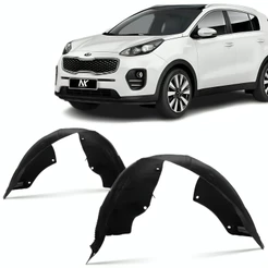 Par/Un Parabarro Dianteiro Sportage 2017 2018 2019 2020 2021 2022 ASA URUBU MORCEGAO FORRO RODA BATE