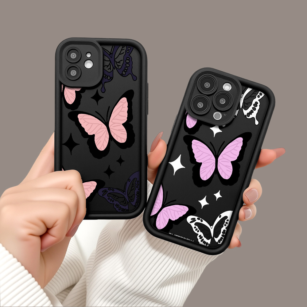 Capinha Para Xiaomi Redmi 14C Poco C75 A4 5G Capa De Preto Normal Macio Case 6257 TYB - detalhe