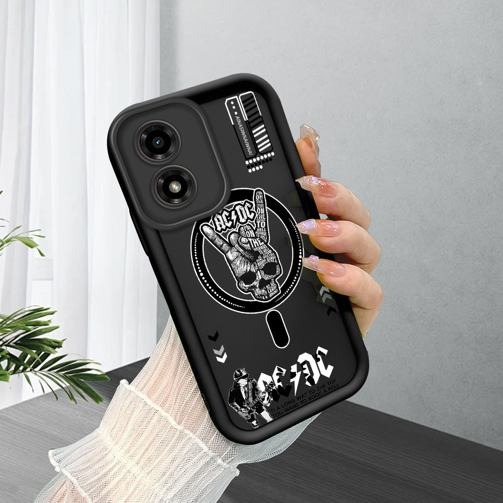 Capinha Para Motorola Moto G04 G04S E14 Capa De Preto Normal Macio Case 6280 TYB