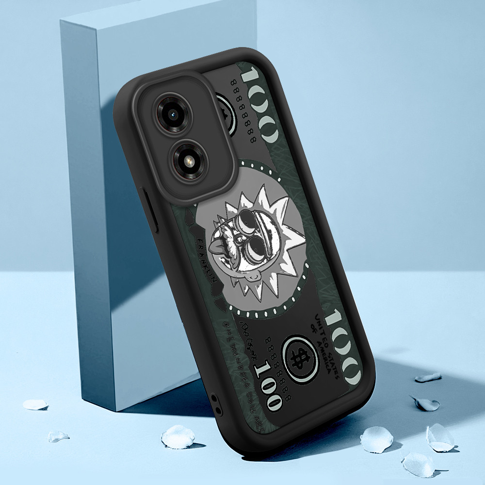 Capinha Para Motorola Moto G04 G04S E14 Capa De Preto Normal Macio Case 6254 TYB