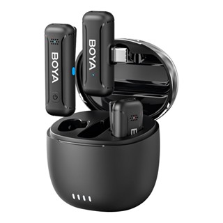 Sistema Microfone de Lapela Boya By-wm3t-u2 Usb C Preto em Oferta na Shopee