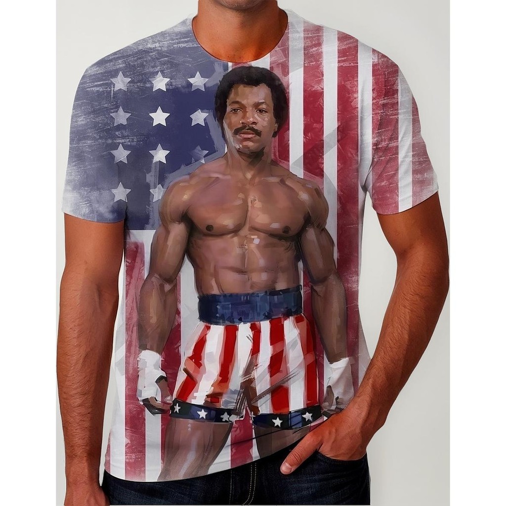 Camisa Camiseta Envio Hoje Apollo Creed Rocky Filme 01