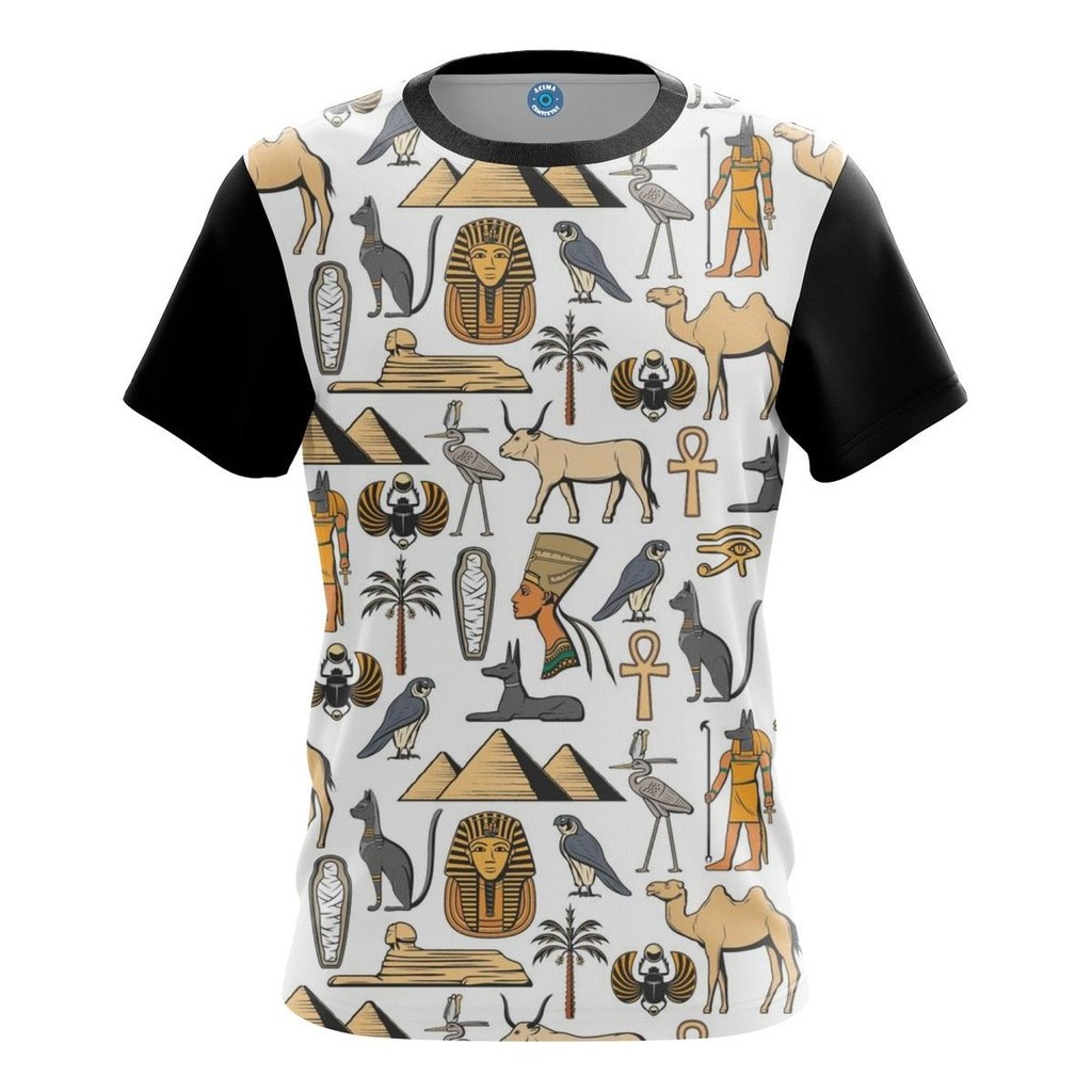 Camisa Camiseta Egito Egípcios Cultura Múmias Museus Arte 4