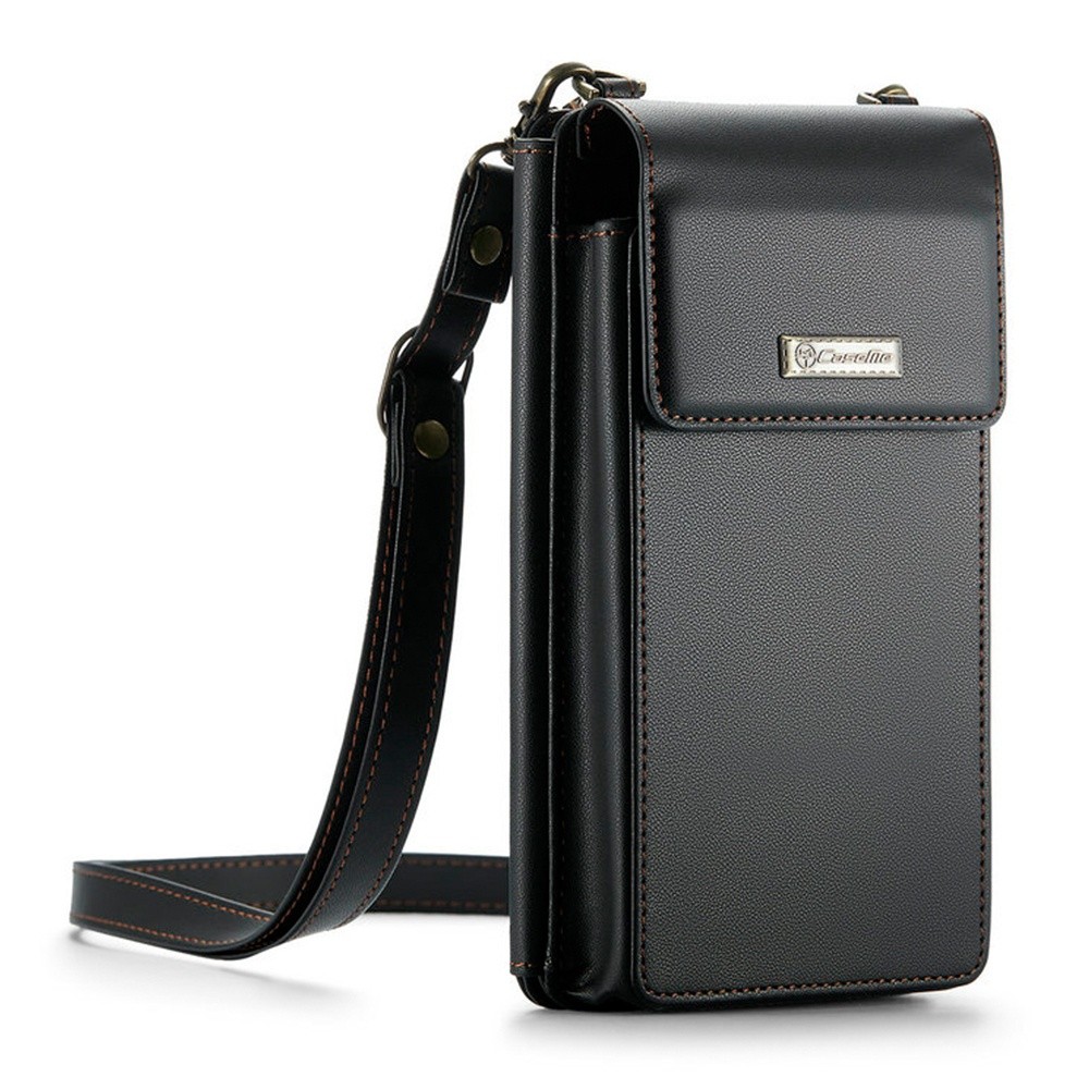 Mini Bolsa Transversal Feminina CaseMe pra Celular Preta