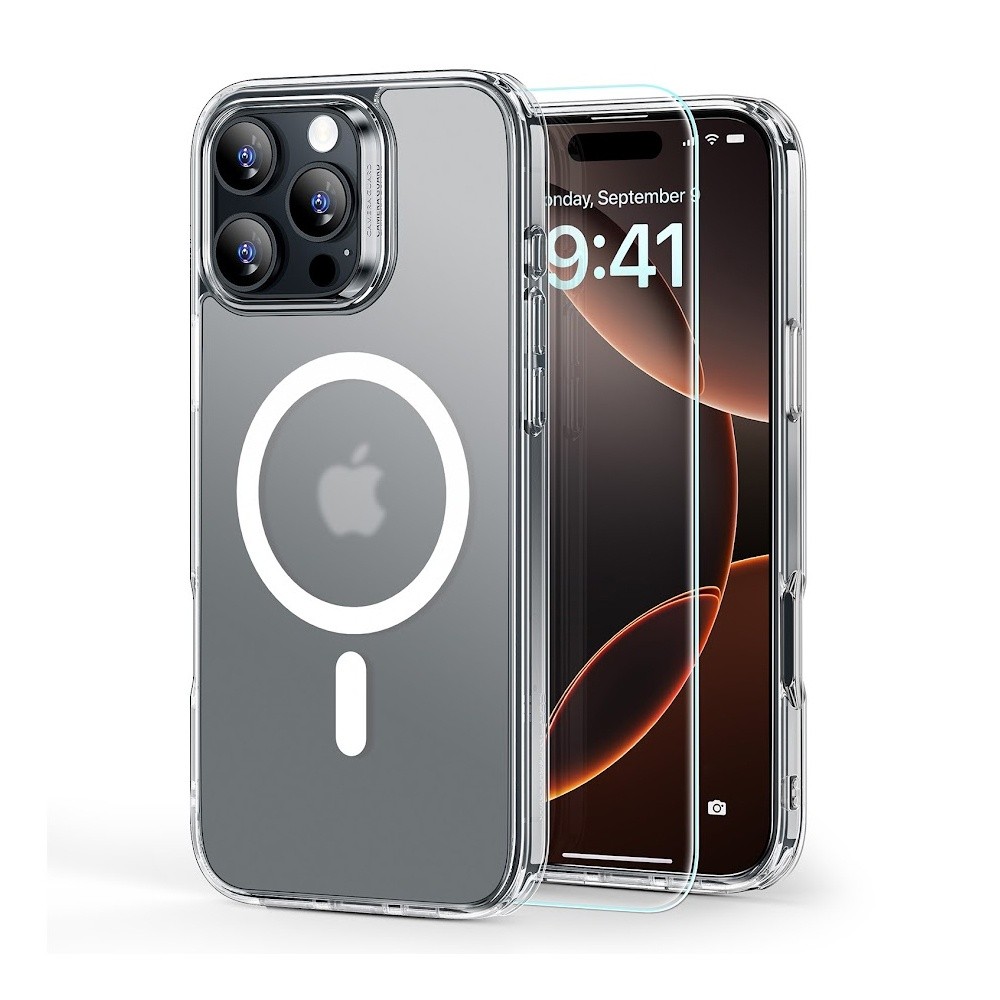 Capa Magsafe + Película Vidro Esr para iPhone 16 Pro Max em Oferta na Shopee