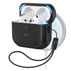 Capa Case Orbit Hybrid Esr pra AirPods 4 2024 Preta