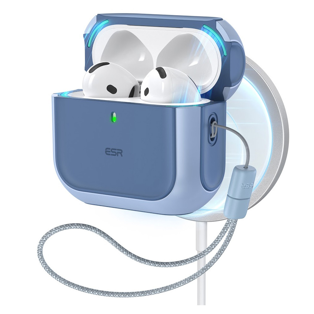 Capa Case Orbit Hybrid Esr para AirPods 4 2024 Azul
