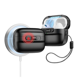 Capa Pulse HaloLock Esr MagSafe p/AirPods Pro 1/2 Preta em Oferta na Shopee