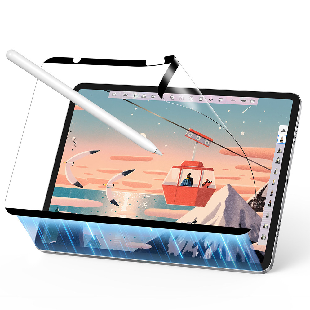 Película Tela Magnética Esr para iPad 11/10 Transparente
