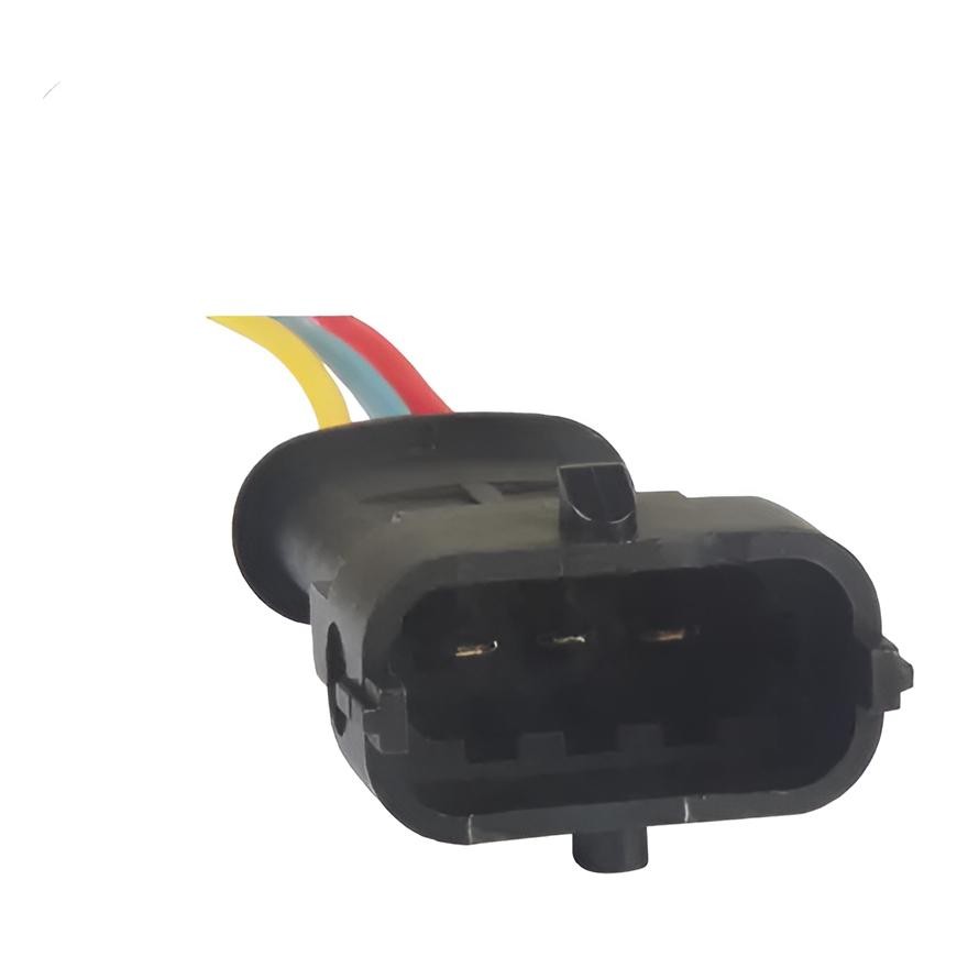 Conector Plug Chicote Bobina Ignição Sensor Fase Rotação Gm Fiat Ford Sensor Pressão Oleo