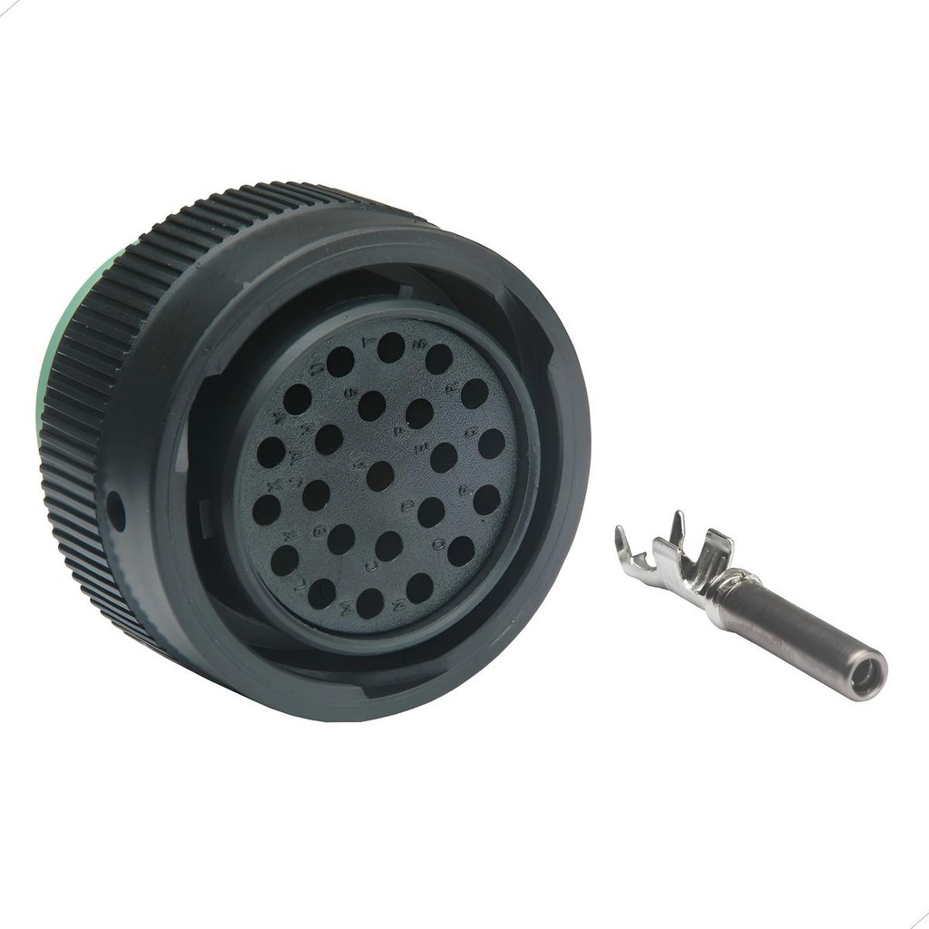 Chicote Conector Tomada Deutsch Femea Case New Holland 84320483 Com Terminais