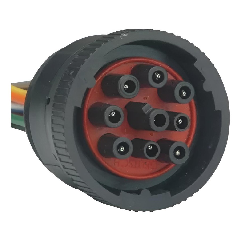 Chicote Plug Conector Colhetadora Case John Deere Cummins
