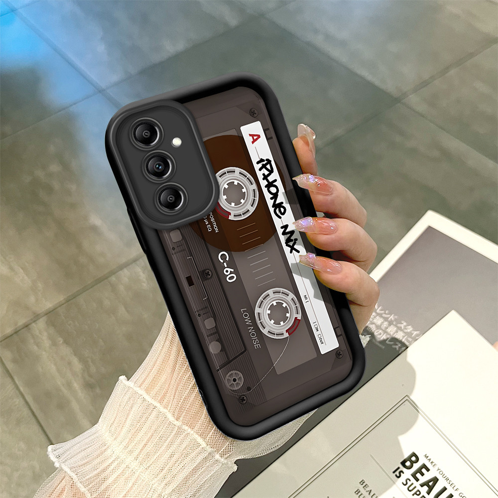 Capinha Para Samsung Galaxy A14 4G 5G Case Capa De Celular Macio Silicone Black 6030 em Oferta na Shopee