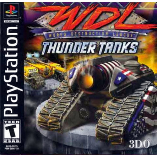 World Destruction League - Thunder Tanks - Playstation 1