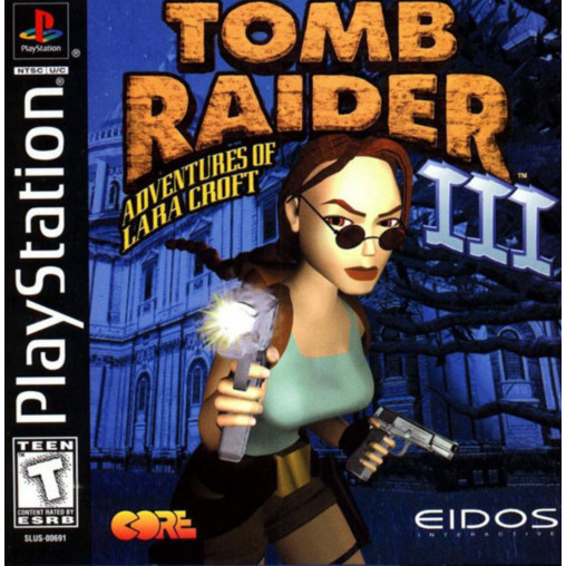 Tomb Raider III - Adventures of Lara Croft - Playstation 1