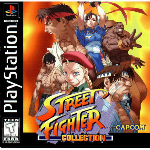 Street Fighter Collection  (Disc 2)- Playstation 1