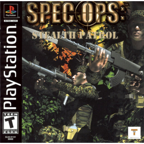 Spec Ops - Stealth Patrol - Playstation 1