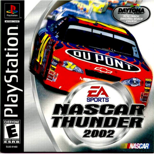 NASCAR Thunder 2002  - Playstation 1