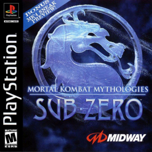 Mortal Kombat Mythologies - Sub-Zero  - Playstation 1