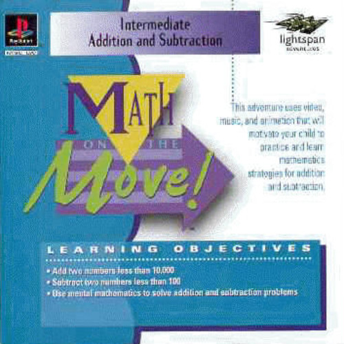 Math on the Move! - Addition & Subtraction - Intermediate - Playstation 1