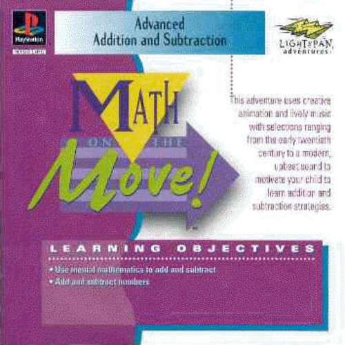 Math on the Move! - Addition & Subtraction - Advanced - Playstation 1