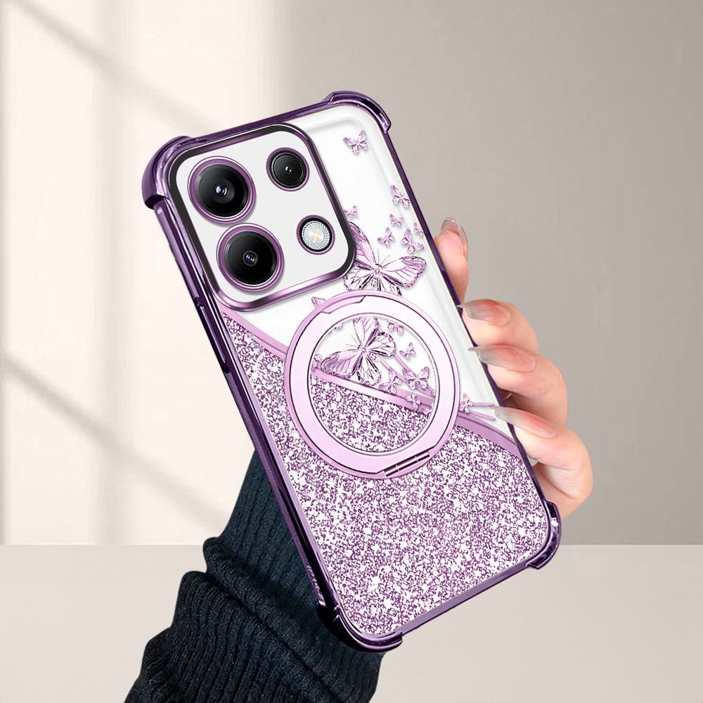 Capa Para Xiaomi Poco X6 Redmi Note 13 Pro 5G Capinha Anti Choque Case Transparente 0656 FS