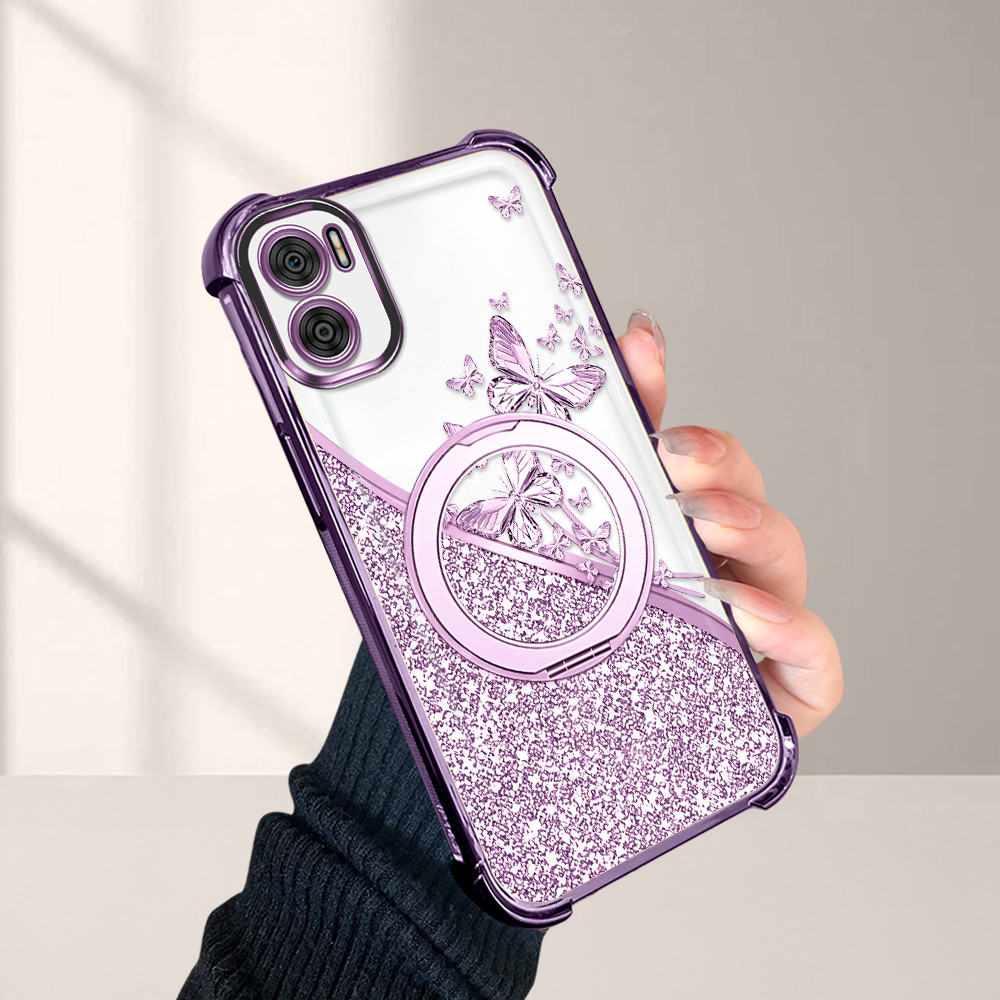 Capa Para Motorola Moto E22 Capinha Anti Choque Case Transparente 0656 FS