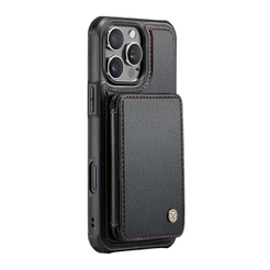 Capa Tipo Carteira Jeehood iPhone 16 Pro Max 6.9" Preto