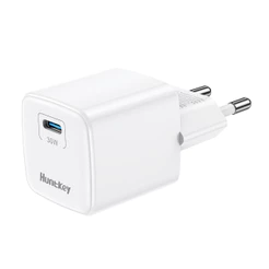 Carregador Usb C Huntkey G30 Pro Gan Máx. 30W Branco
