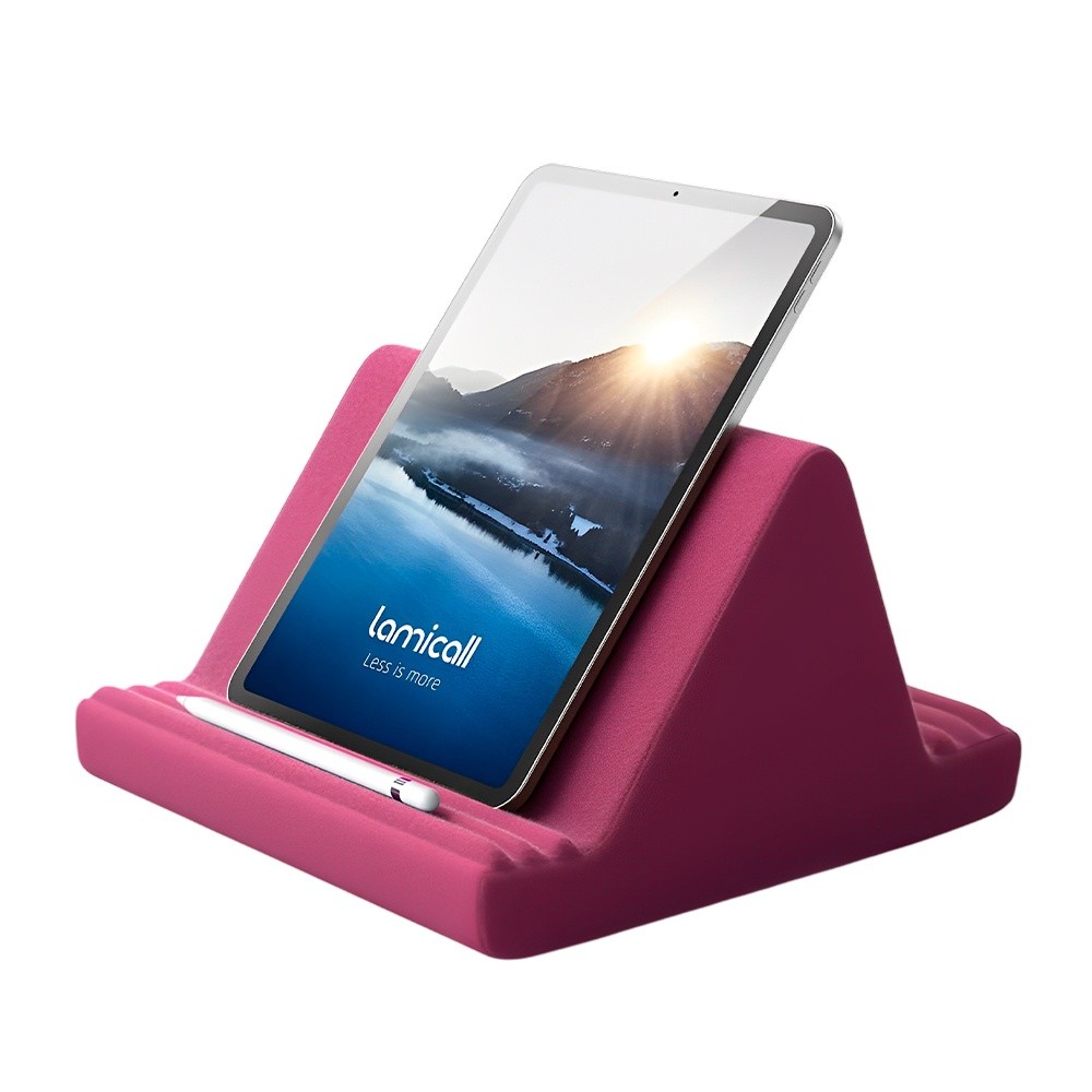 Suporte Travesseiro Almofada Lamicall Tablet Vermelho em Oferta na Shopee