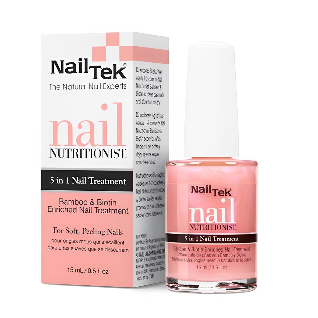 Nail Tek Nail Nutritionist Unhas 14ml c/Bamboo e Biotina em Oferta na Shopee