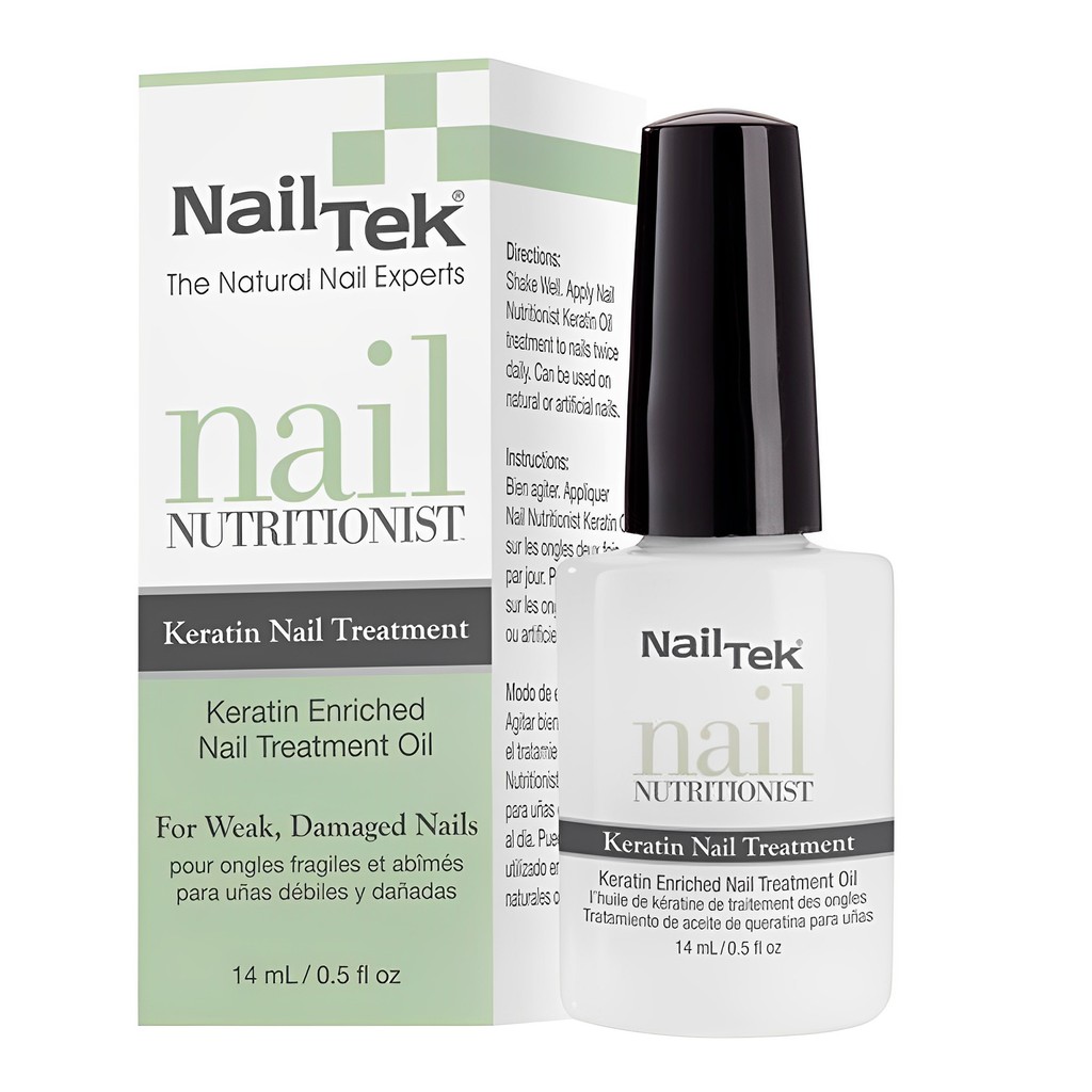 Óleo de Queratina 14ml NailTek para Unhas Fracas em Oferta na Shopee