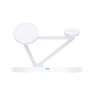 Suporte Carregamento Sem Fio Pisen TP-C24 3-in-1 Branco em Oferta na Shopee