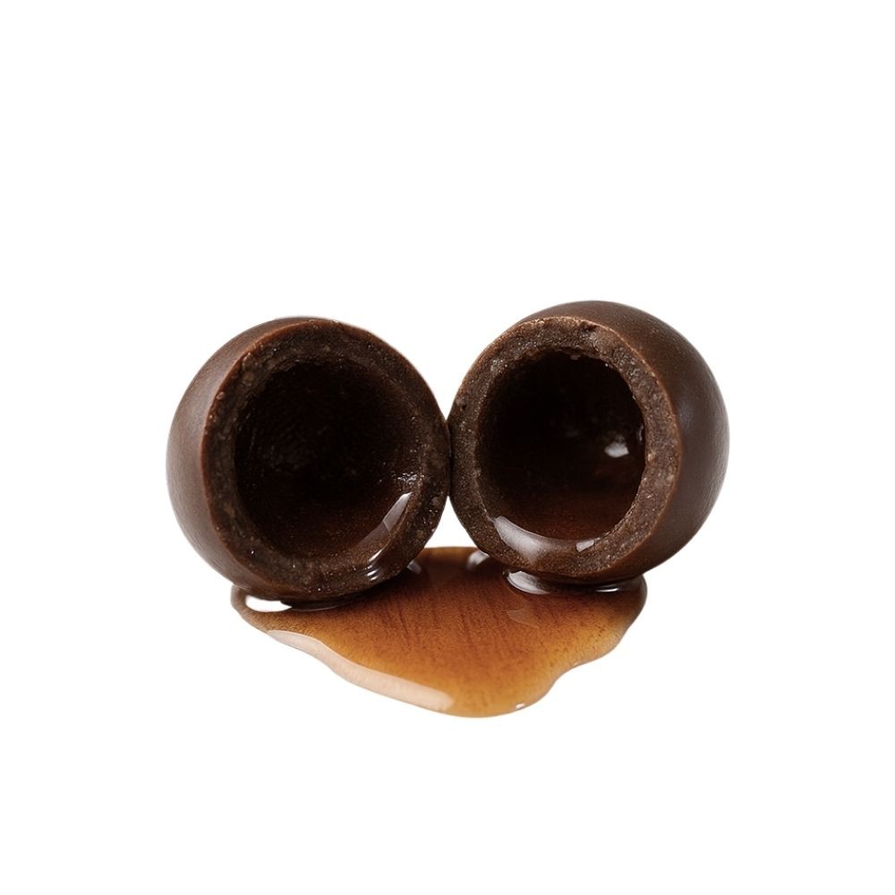 Drageado de Licor de Conhaque com Chocolate ao Leite (Granel 100g) em Oferta na Shopee