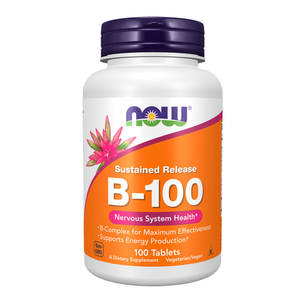 Vitamina B-100 Now Foods 100 Tablets Importado em Oferta na Shopee