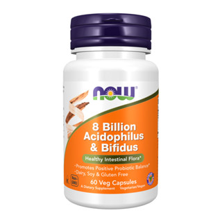 Probiótico Now Foods Acidófilos Bifidus 60Caps Importado em Oferta na Shopee