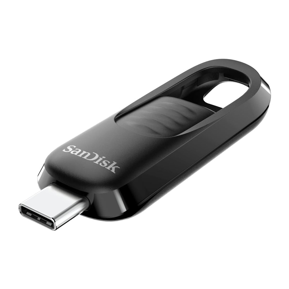 Pen Drive Sandisk 256gb Ultra Slider Usb C 3.2 Preto em Oferta na Shopee