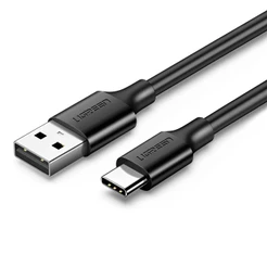 Cabo de Dados Ugreen US287 Usb 2.0 p Usb Tipo C 1m Preto