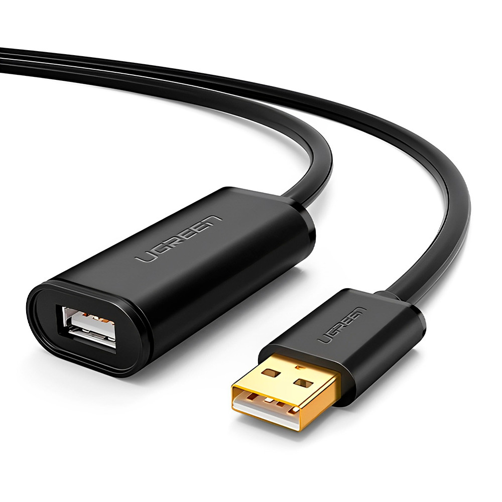 Cabo Extensor Ativo Ugreen Us121 Usb 2.0 Macho Fêmea 10M em Oferta na Shopee