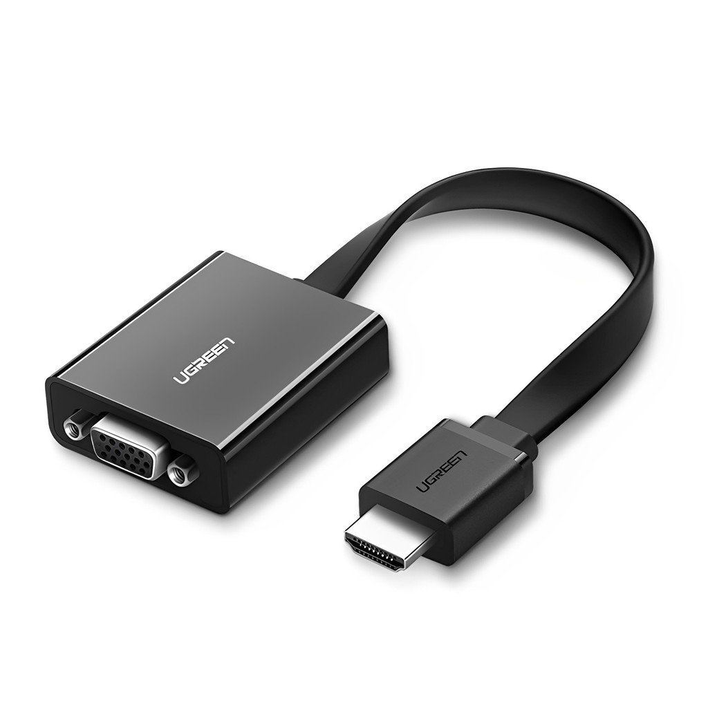 Adaptador Hdmi pra VGA Ugreen com Porta 3.5mm 1080p 60Hz