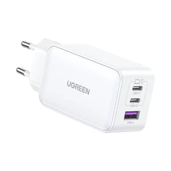 Carregador Usb Ugreen Porta Usb A/C Max. 65W Branco