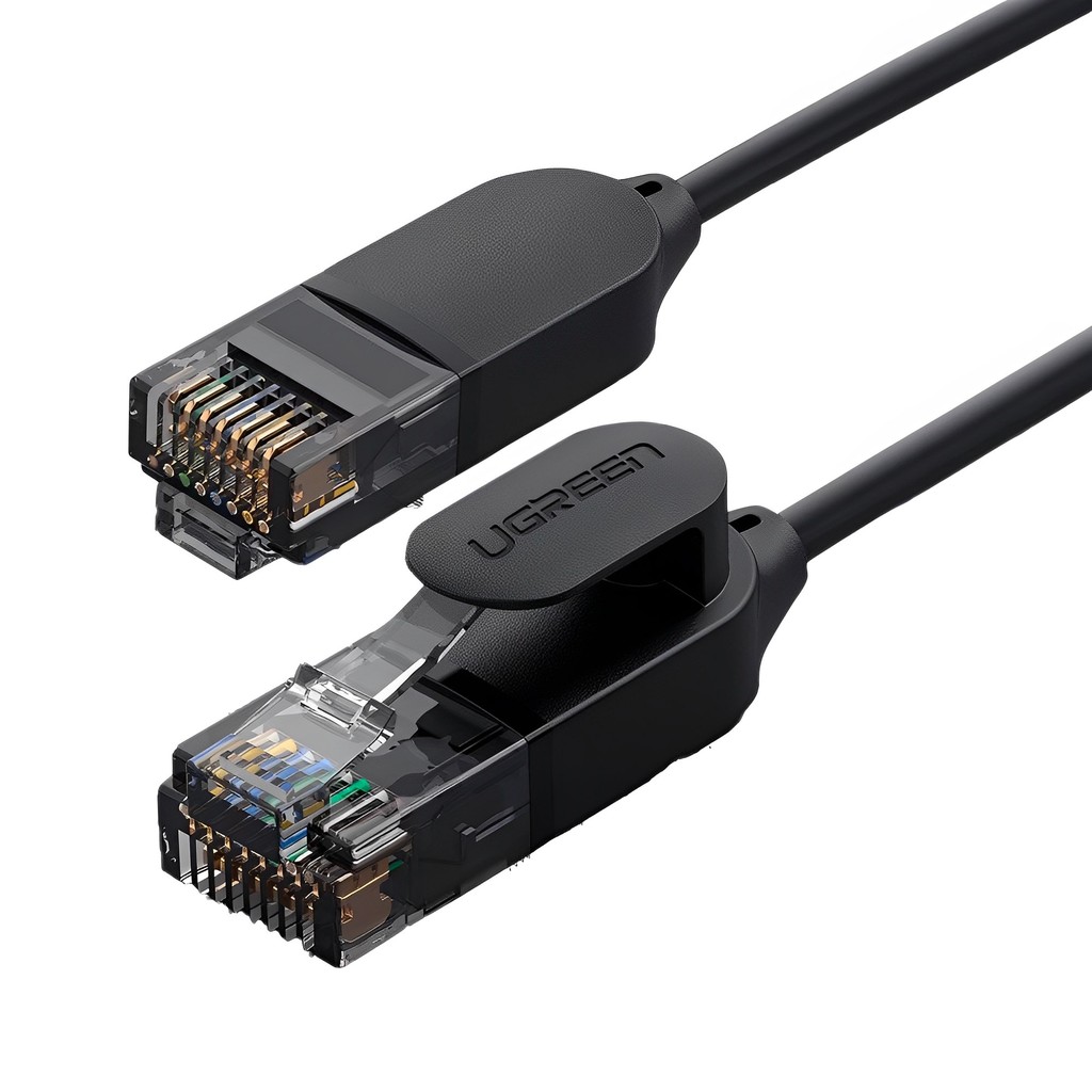Cabo de Rede Rj45 Ugreen Cat6 Utp Macho 5 Metros Preto