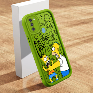 Capa Para Samsung Galaxy A11 M11 Capinha De Simpson Celular Macio Case Verde Rosa Vermelha 1897 TY em Oferta na Shopee