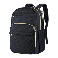Mochila Feminina Kroser Laptop 15.6 Viagem Negócio Preta