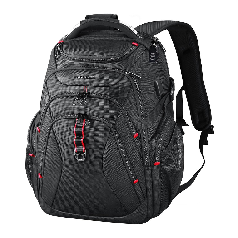 Mochila de Viagem Kroser Laptop 17.3" Porta USB Trabalho em Oferta na Shopee