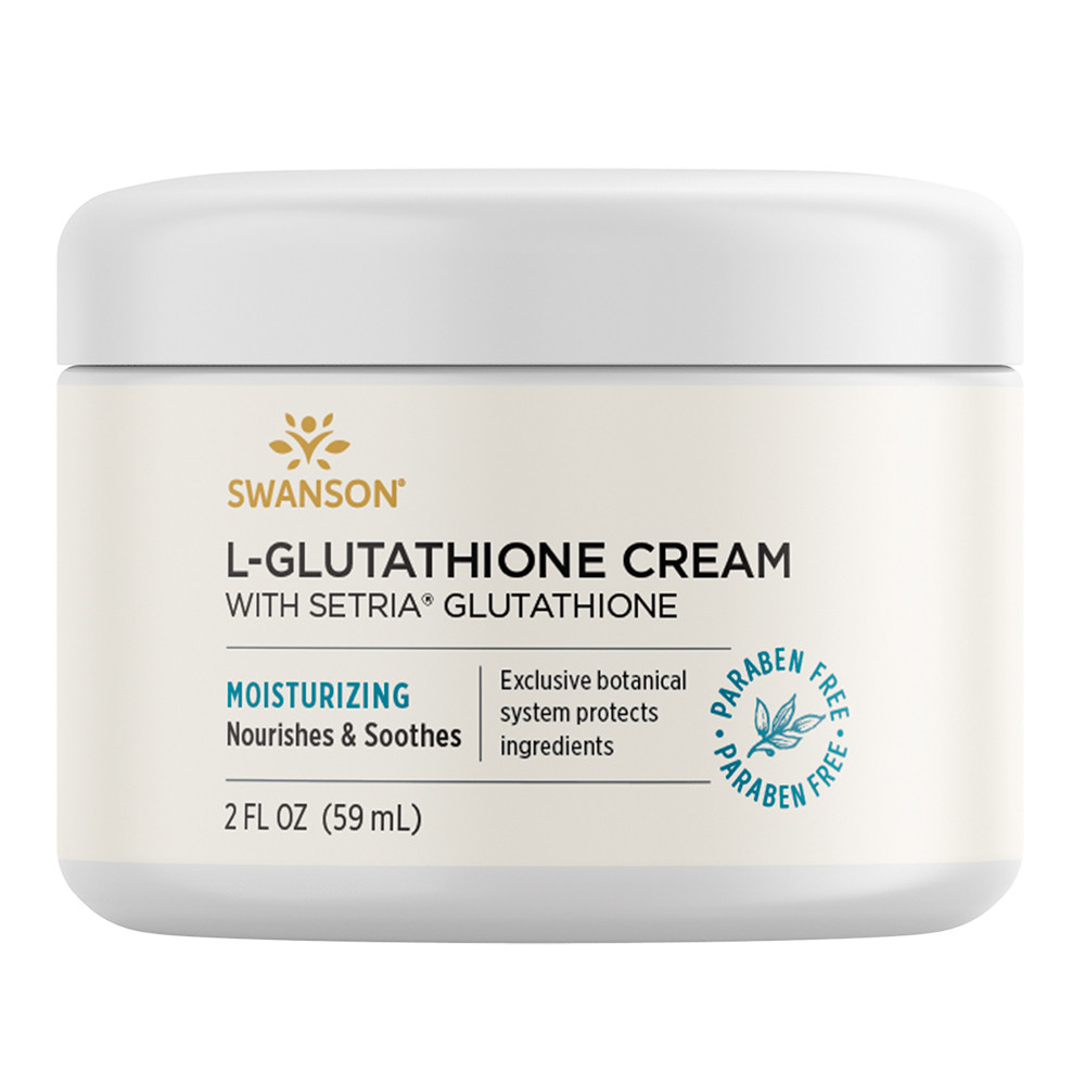 Creme L-Glutationa Setria Glutationa Swanson59ml Importa