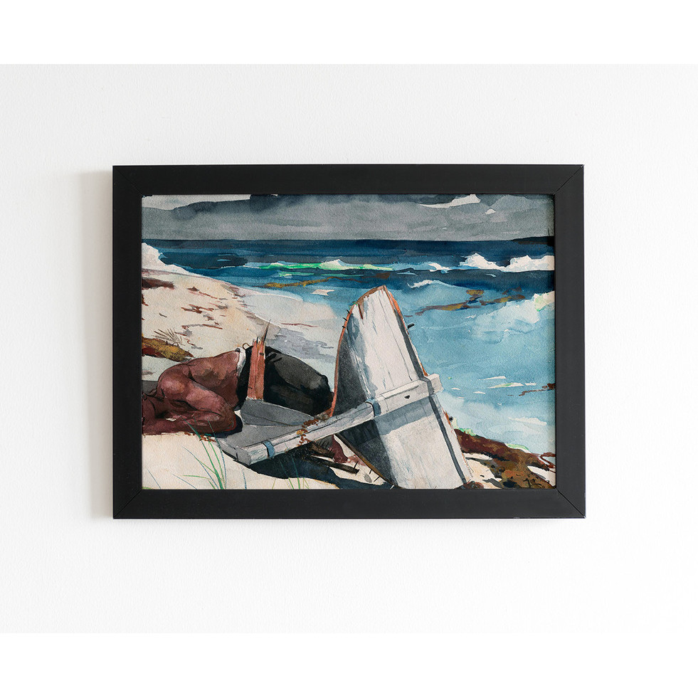 Quadro Art Winslow Homer Após o Furacão nas Bahamas