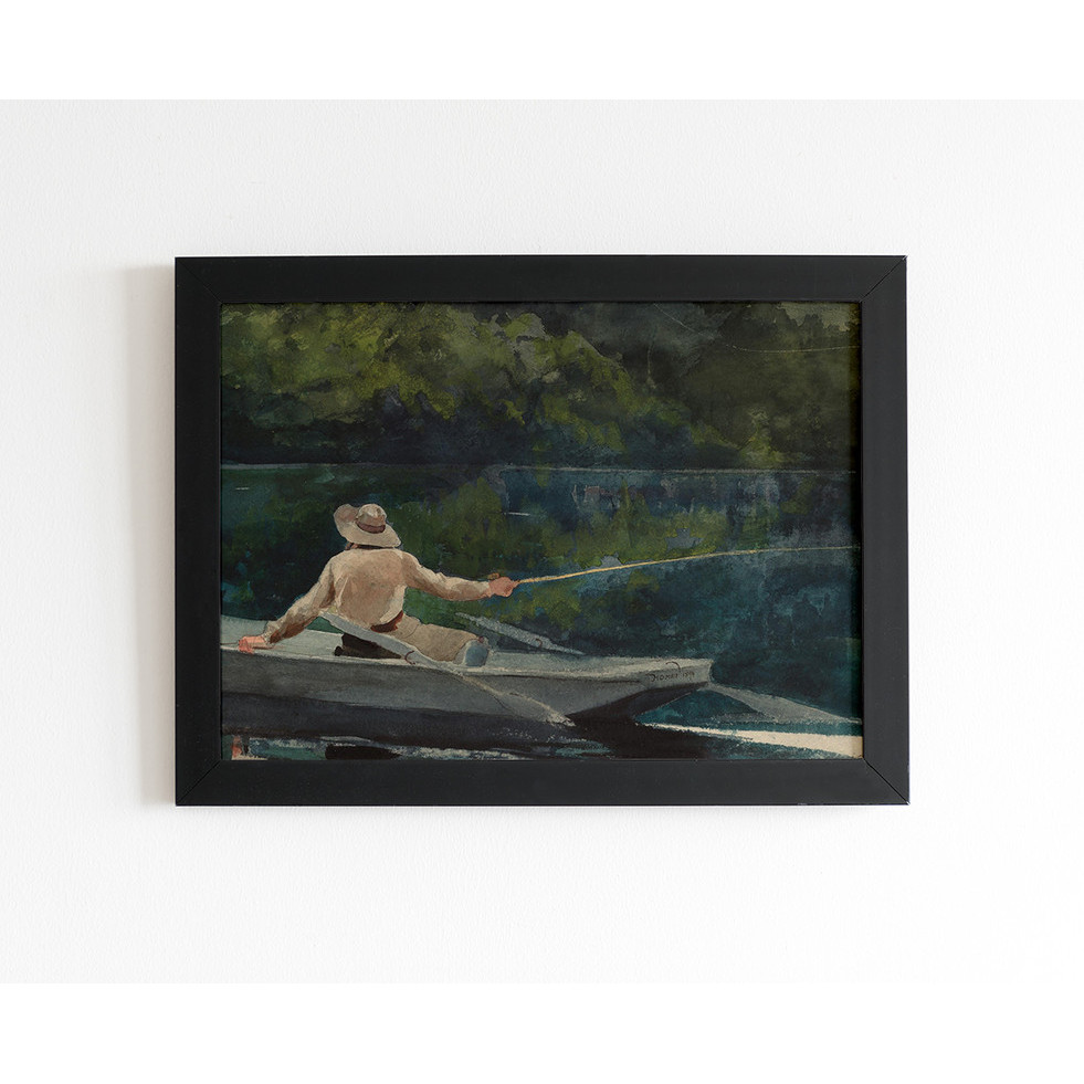 Quadro Art Winslow Homer Lançando Número Dois